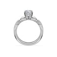 thumbnail image 3 of 1.15 Carat Brilliant Cushion Cut Natural Diamond Elegant Solitaire Wedding Ring for her in Solid 14K White Gold Size 9.5, 3 of 8