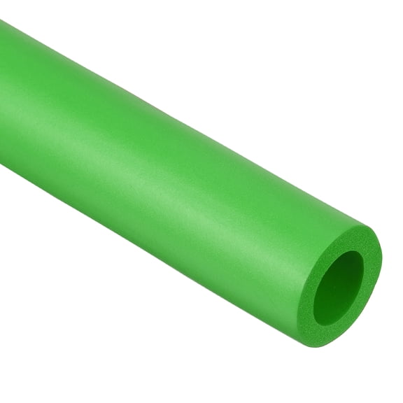 Uxcell Pipe Insulation Foam Tube, Foam Pipe Cover Foam Tubing for Handle Grip Support AC Unit Green 11/16"ID x 3.28Ft