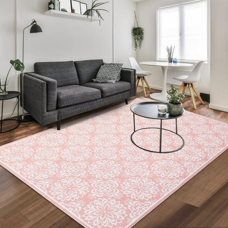 Haperlare Area Rugs Washable Rugs Floral Boho Rug Vintage