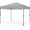 Light Gray, variant on 6x6 Pop Up Canopy Easy Set-up Tent, Portable Outdoor Canopy Instant Tent, Heavy Duty Commercial Gazebo with Wheeled Carry Bag & 4 Sandbags for Home, Party & Outdoor Activities