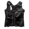 thumbnail image 4 of SHITINN Men's Zipper Waist Trainer Trimmer Vest Men Sauna Vest Sweat Waist Trainer Men Compression Shirt for Body Tops for Women Pack Spaghetti Strap Camisole Women Lace Spaghetti Strap Top plus Size, 4 of 5