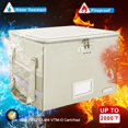 thumbnail image 4 of Caja para archivos ignífuga, con cierre y portátil ENGPOW, paquete de 2, 4 of 8