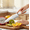 White Chef Knife, variant on Plys 8-inch Chef Kitchen Knife - Professional Japanese Chopping Knife, High Carbon Steel Rust Resistant Ergonomic Handle