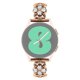 thumbnail image 2 of Q8u For Huami Amazfit GTS 2 Smartwatch Strap Pearl Four Leaf Clover b9y Stainless Steel Band - Rose, 2 of 3