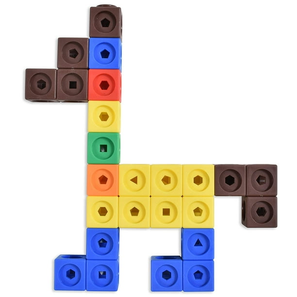 The Teachers' Lounge®  Mathlink® Cubes Kindergarten Math Activity Set:  Fantasticals!