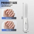 thumbnail image 2 of FACEGA Nail File,Double-Sided Nail Filing Metal Nail Files for Women,Hollow Teardrop-Pattern Handle Manicure Tools Nails Stuff, 2 of 7