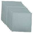 thumbnail image 5 of ELAYARD 12Pcs Washable Polyester Dinner Napkins Grey with Rustic Tassel Edges for Events, 5 of 8