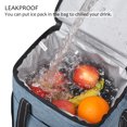 thumbnail image 5 of Tirrinia Polyester Leakproof Insulated Wine Tote Cooler Bag,Wine Carrier,Champagne Carrier Bag,Portable Waterproof Wine Bag, 5 of 7