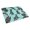 Black, variant on 15 x 12 in. Blue, Black & Silver Schnauzer Glass Cutting Board - Large
