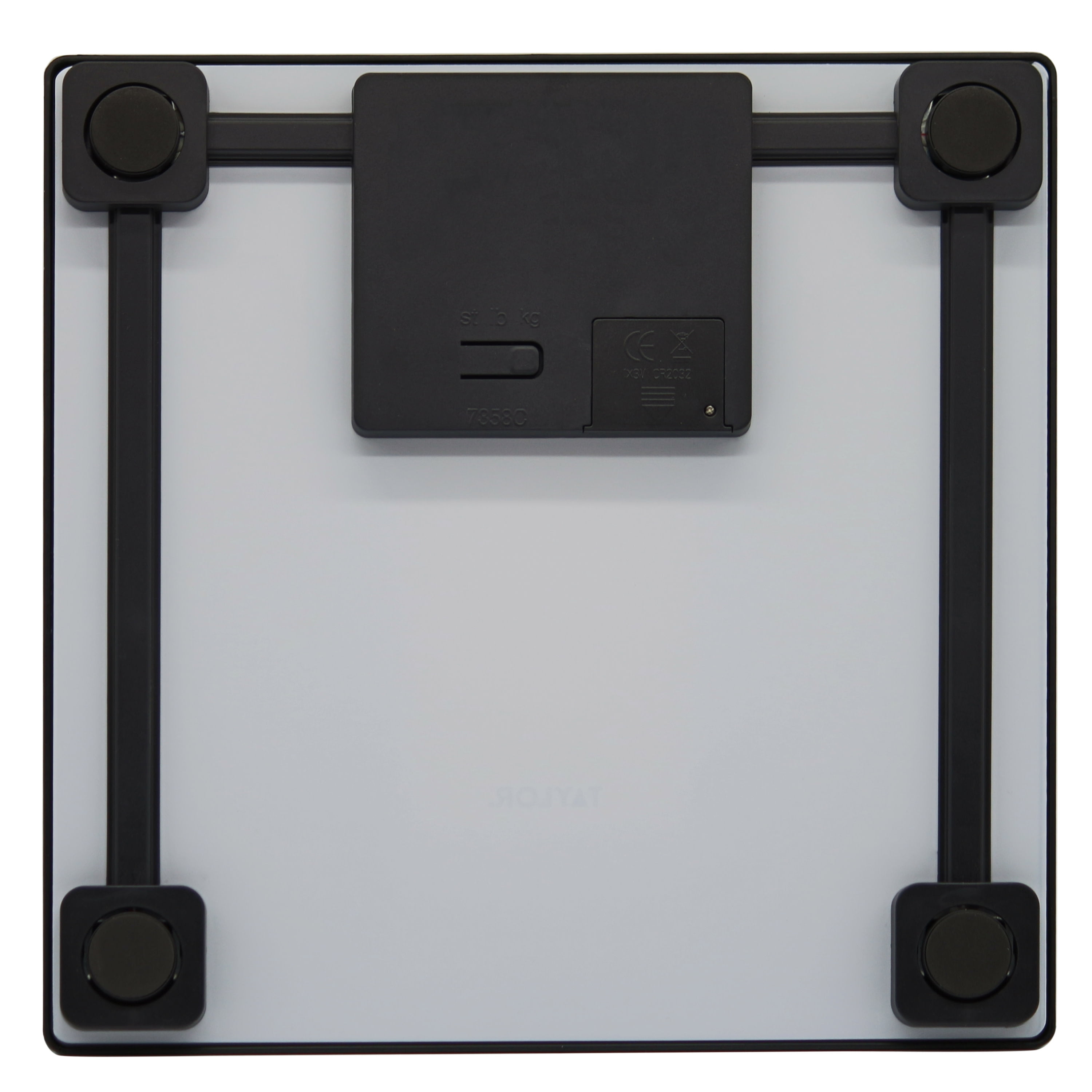 Taylor Bathroom Scale - Charcoal Gray, 1 ct - Fred Meyer