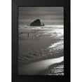 thumbnail image 2 of Geyman, Vitaly 11x14 Black Modern Framed Museum Art Print Titled - Seashore Serenity II BW, 2 of 5