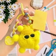 thumbnail image 5 of Plush Toy Keychain - Cute Stuffed Animal Keychain for Bags, Keys & Backpacks, Perfect Small Gift for Adults & Toy Lovers, Toy on Keychain, F, 5 of 7