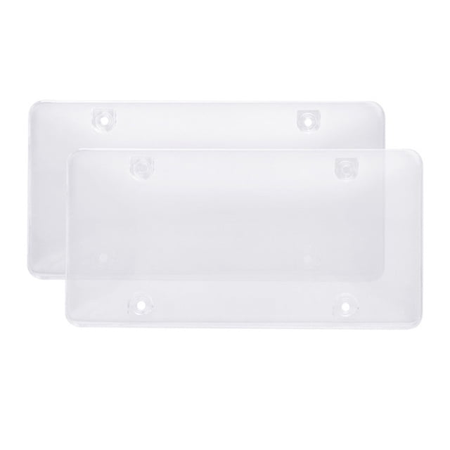 Riwesomey Cubierta Universal para marco de matrícula de coche, soporte de plástico para matrícula, escudo protector, accesorio automotriz Vehículos, repuestos y accesorios Mis No.02