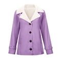 thumbnail image 1 of Winter Jacket For Women,Long Sleeve Plus Warm Solid Color Padded Jacket Woman, 1 of 6
