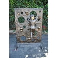 thumbnail image 2 of Young Girl Playing on A Climbing Wall Bronze Statue Life Size 44" x 26" x 57"H, 2 of 11