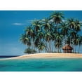 thumbnail image 3 of Peters, Ron 18x14 Black Modern Framed Museum Art Print Titled - Tiki Time, 3 of 5