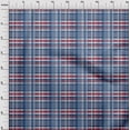 thumbnail image 2 of oneOone Viscose Chiffon Fabric Madras Check Print Sewing Fabric BTY 42 Inch Wide, 2 of 3