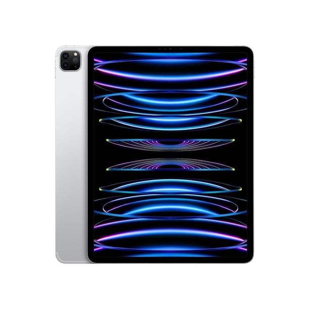 Reacondicionado Apple iPad Pro 12.9" (6th Gen) A2764 (WiFi + Cellular Desbloqueado) 128GB Plata (Grado A+)