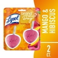 thumbnail image 3 of (4 pack) Lysol® Automatic Toilet Bowl Cleaner, Brand New Day, Mango & Hibiscus, 2 count, 3 of 10