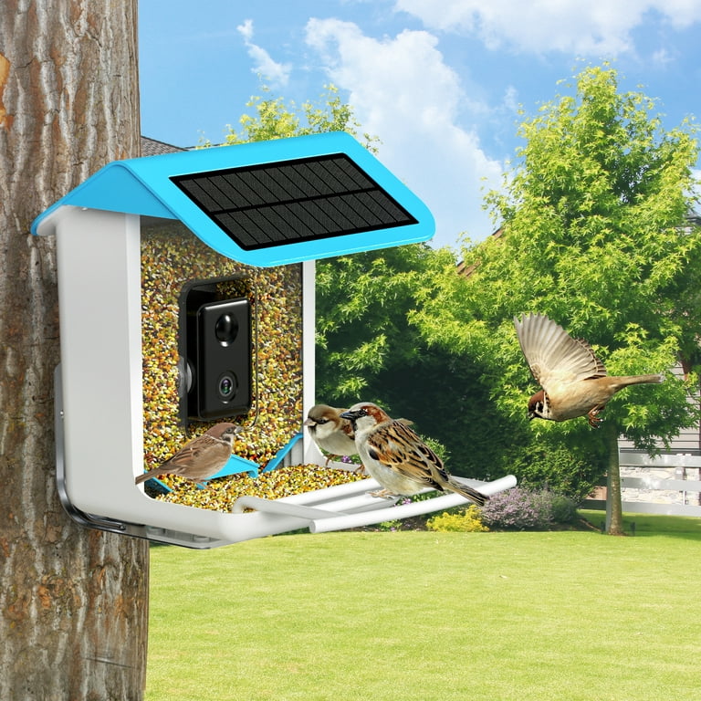  DEBARK® Smart Wild Bird Feeder with Camera Solar