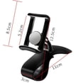 thumbnail image 1 of Support de Téléphone de Tableau de Bord Universel Support de Cellulaire Clip sur Support Rotatif 360 Degrés GPS, 1 of 7