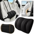 thumbnail image 5 of Memory Foam Lumbar Back Support Cushion for Chair, Car, and Home Office Made of Polyester and Memory Cotton, 5 of 8