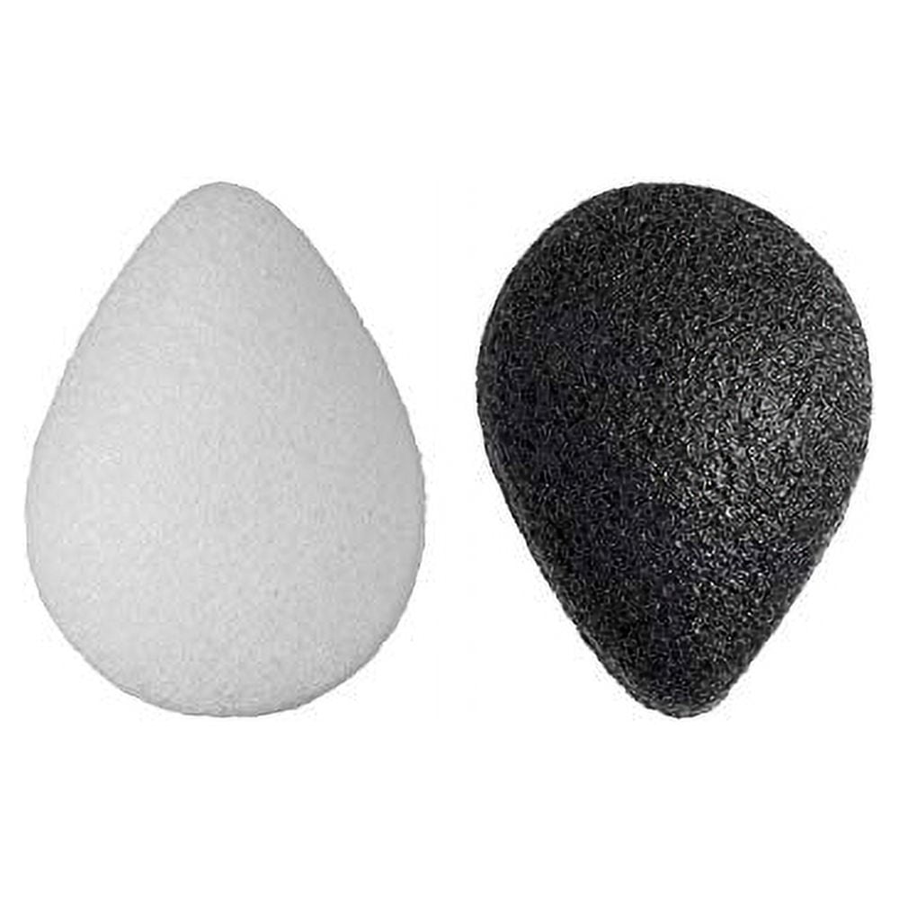 Pursonic Natural Facial Konjac Sponge Duo Set - Assorted Pre-pack