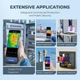 thumbnail image 4 of TOPDON TC001 Thermal Camera for Android, Super IR 512x384 High Resolution, Thermal Imaging Camera, Thermal Imager - Optimized Temperature Accuracy, Works for Smartphones and Tablets & PC(not for iOS), 4 of 12