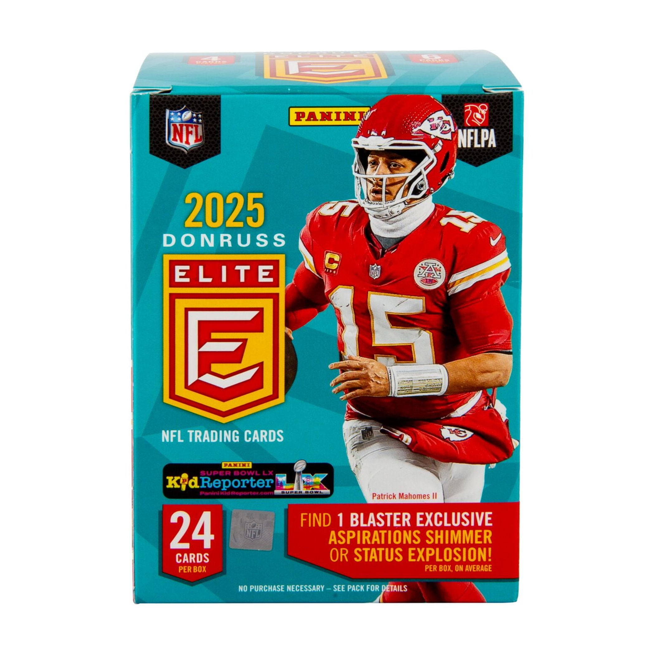 2025 Panini Donruss Elite Football Trading Cards Blaster Box