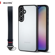 IBMRS For Samsung A55 Phone Case, Shockproof Clear Cover (Camo Black)