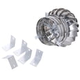 thumbnail image 3 of Ventilador de techo Macarena acero inoxidable 200 milímetros, 3 of 8