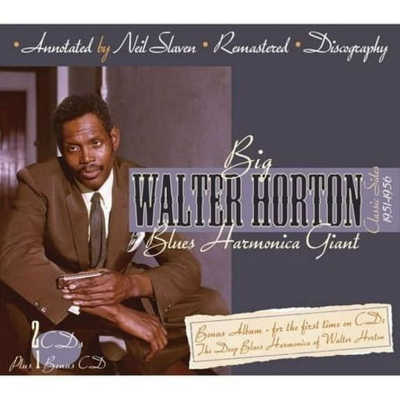 Big Walter Horton - Blues Harmonica Giant - Music & Performance - CD