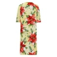 thumbnail image 4 of FAWUUDO Nightgown House Dress Zip up Robes for Women Long Lounge Dress House Coat Women, 4 of 8