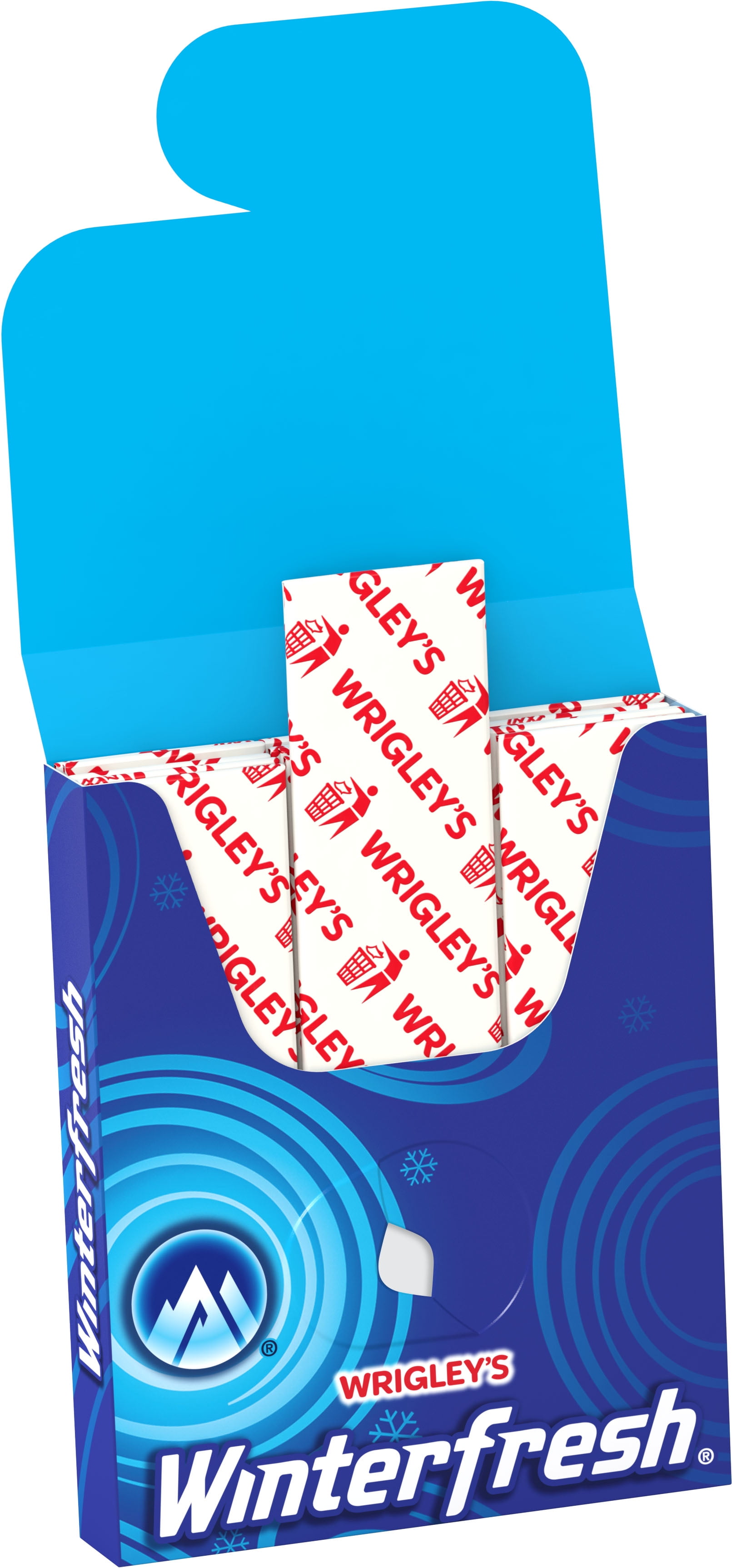 Wrigley's Winterfresh Chewing Gum, Single Pack, 15 Count, Plastic Packet