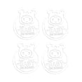 thumbnail image 1 of VONKY 4pcs 4Pcs Baby On Board Car Stick-ers Sticker Kids Safety Caution Window Bumper Decal Sticker For All Cars White, 1 of 6