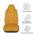 thumbnail image 4 of Wukai Gold Glitter Full Set Car Seat Covers with Soft Padding Universal Auto Front Seats Protector and Cushion Mat, 4 of 5