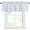 Blue, variant on Pink Bow Ribbon Kitchen Valances for Windows, Vintage Modern Art Bowknot Bathroom Window Valances 54x18 Inch Rod Pocket Window Treatments Valance Curtains for Living Room Bedroom Decor
