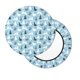 thumbnail image 2 of Balery Black White Gray Rabbit Fundas de asiento para taburete de bar redondo de tela de terciopelo ajustables que protegen de arañazos y manchas para sillas de 14 a 17 pulgadas.-12 inch, 2 of 7