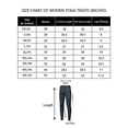 thumbnail image 4 of Voziak Leggings for women Yoga Pants, Joggers and Sweatpants for Women and Girls Blue Leggings, 4 of 7