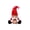 A, variant on Gaecuw Gnome Christmas Ornament for Tabletop Display, Faux Greenery Fabric Figurine with Weighted Base, Plastic Holiday Decor for Mantel and Window, B