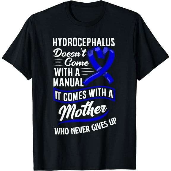 Hydrocephalus Warrior Mom Mother Hydrocephalus Awareness T-Shirt