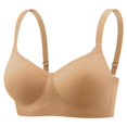 thumbnail image 3 of MEICHEN Wireless Comfortable Soft Bras for Women Full Coverage Everyday No Show Bra Summer Clothing Fall Fashion Essentials, 3 of 3