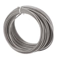 thumbnail image 1 of Steel Wire Cable Kit, Wire Rope Kit 3mm Diameter Easy Installation 66ft Length  for Fence, 1 of 7