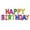 As shown C, variant on Giunmcul up to 45% Off Self Inflating Happy Birthday Balloons Banner Bunting 16 inch Letters Foil
