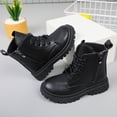 thumbnail image 6 of Girls Boots for Fall and Winter Cozy Casual Side Zipper Girls Boots, 6 of 9