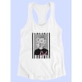 thumbnail image 3 of Flower Girl Crown Art Racerback Tank Women -Image by Shutterstock, Female Medium, 3 of 4