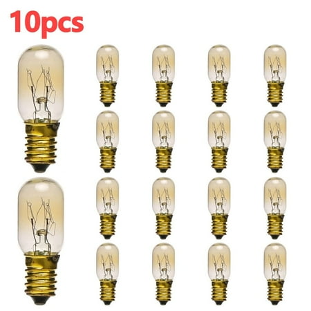 

Sunday 10 x Salt Lamp Bulb 15w E14 Screw in Pygmy Bulbs Fridge Appliance Oven