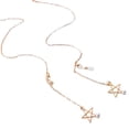thumbnail image 3 of Cordón de cadena para de lectura , cuerda colgante de aleación, retenedor de cuerda para mujer, cordón para , collar, , correa de soporte estrella perla Hugo cadena de anteojos, 3 of 5