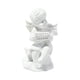 thumbnail image 2 of Estatua de ángel pequeño, adorno artesanal, linda figura de ángel bebé de resina pequeña para Estilo C, 2 of 8