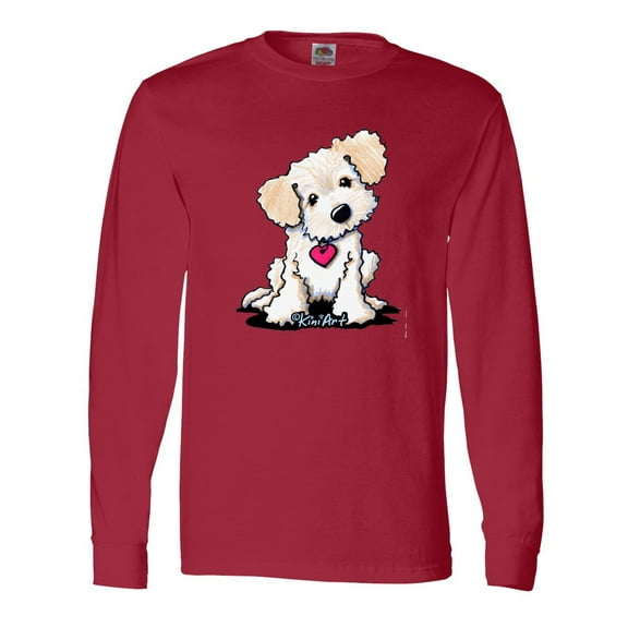 Inktastic Cream Doodle Pup Long Sleeve T-Shirt